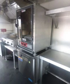 Concession Trailer 8.5' x 26' Red & Black Smoker Appliances -Cheap Concession Trailers Shop p1030204 1