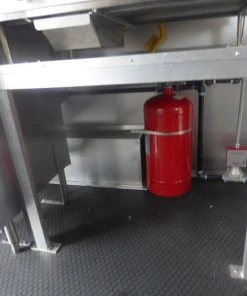 Concession Trailer 8.5' x 26' Red & Black Smoker Appliances -Cheap Concession Trailers Shop p1030207 1