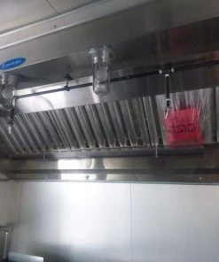 Concession Trailer 8.5' x 26' Red & Black Smoker Appliances -Cheap Concession Trailers Shop p1030208 1