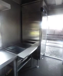 Concession Trailer 8.5' x 26' Red & Black Smoker Appliances -Cheap Concession Trailers Shop p1030209 1