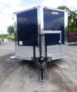 Concession Trailer 8.5'x14' Indigo Blue and Yellow - Food Catering Event -Cheap Concession Trailers Shop p1030412