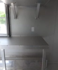 Concession Trailer 8.5'x14' Indigo Blue and Yellow - Food Catering Event -Cheap Concession Trailers Shop p1030428