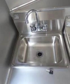 Concession Trailer 8.5'x14' Indigo Blue and Yellow - Food Catering Event -Cheap Concession Trailers Shop p1030432