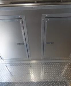 Concession Trailer 8.5'x14' Indigo Blue and Yellow - Food Catering Event -Cheap Concession Trailers Shop p1030433