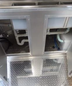 Concession Trailer 8.5'x14' Indigo Blue and Yellow - Food Catering Event -Cheap Concession Trailers Shop p1030435