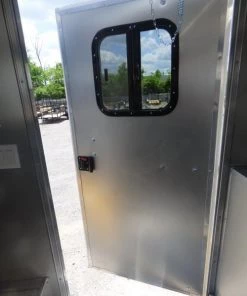 Concession Trailer 8.5'x14' Indigo Blue and Yellow - Food Catering Event -Cheap Concession Trailers Shop p1030437