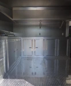 Concession Trailer 8.5'x28' Red - Food Catering Enclosed Kitchen -Cheap Concession Trailers Shop p1030507