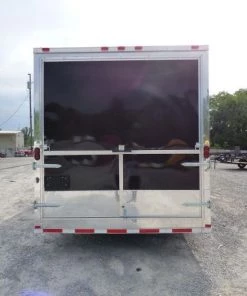 Concession Trailer 8.5'x28' Black - Vending Smoker Style Kitchen 42 Concession Trailer 8.5'x28' Black - Vending Smoker Style Kitchen -Cheap Concession Trailers Shop p1030562 1