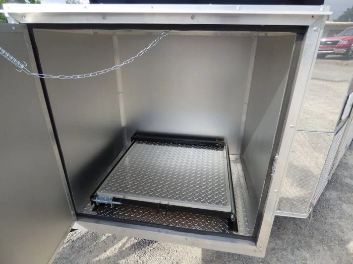 Concession Trailer 8.5'x28' Black - Vending Smoker Style Kitchen 10 Concession Trailer 8.5'x28' Black - Vending Smoker Style Kitchen - Image 10