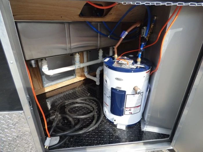 Concession Trailer 8.5'x28' Black - Vending Smoker Style Kitchen 11 Concession Trailer 8.5'x28' Black - Vending Smoker Style Kitchen - Image 11