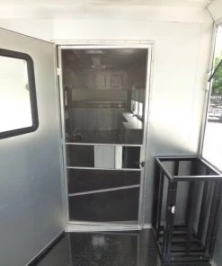 Concession Trailer 8.5'x28' Black - Vending Smoker Style Kitchen 62 Concession Trailer 8.5'x28' Black - Vending Smoker Style Kitchen -Cheap Concession Trailers Shop p1030577
