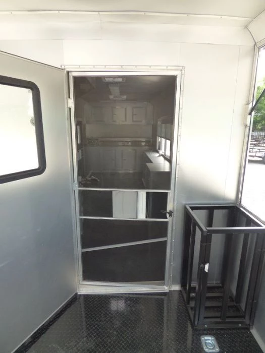 Concession Trailer 8.5'x28' Black - Vending Smoker Style Kitchen 23 Concession Trailer 8.5'x28' Black - Vending Smoker Style Kitchen - Image 23
