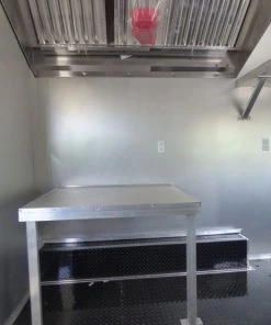 Concession Trailer 8.5'x28' Black - Vending Smoker Style Kitchen 63 Concession Trailer 8.5'x28' Black - Vending Smoker Style Kitchen -Cheap Concession Trailers Shop p1030579