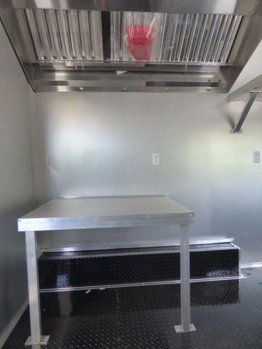Concession Trailer 8.5'x28' Black - Vending Smoker Style Kitchen 24 Concession Trailer 8.5'x28' Black - Vending Smoker Style Kitchen - Image 24