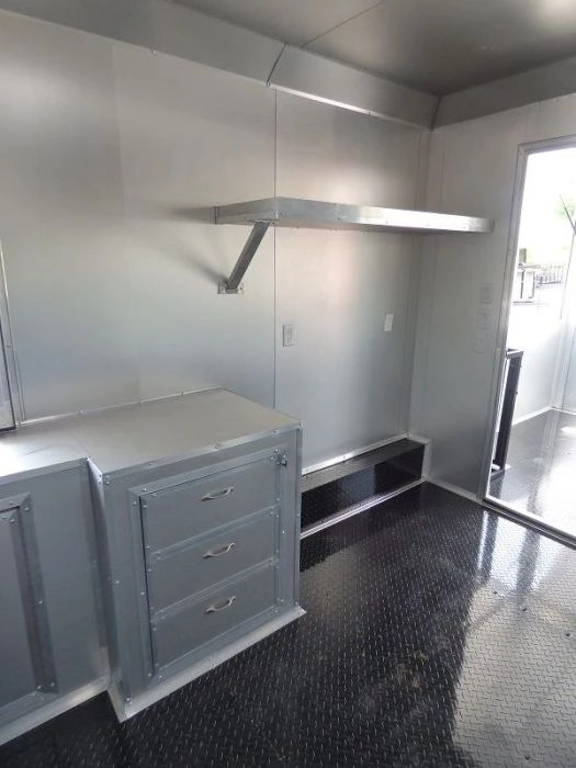 Concession Trailer 8.5'x28' Black - Vending Smoker Style Kitchen 28 Concession Trailer 8.5'x28' Black - Vending Smoker Style Kitchen - Image 28