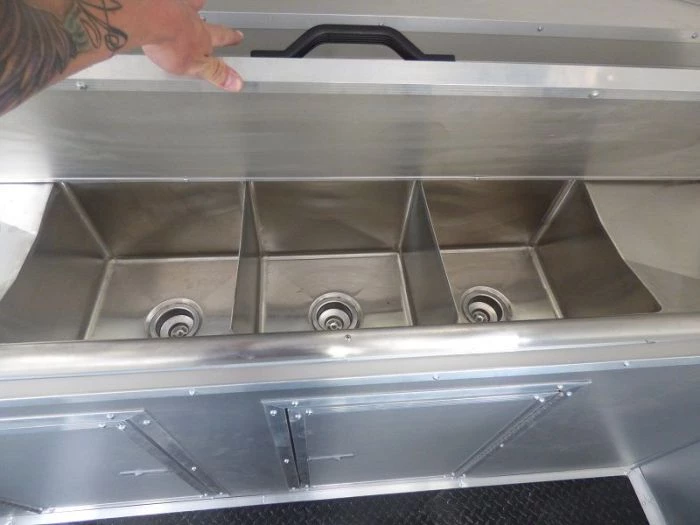 Concession Trailer 8.5'x28' Black - Vending Smoker Style Kitchen 31 Concession Trailer 8.5'x28' Black - Vending Smoker Style Kitchen - Image 31