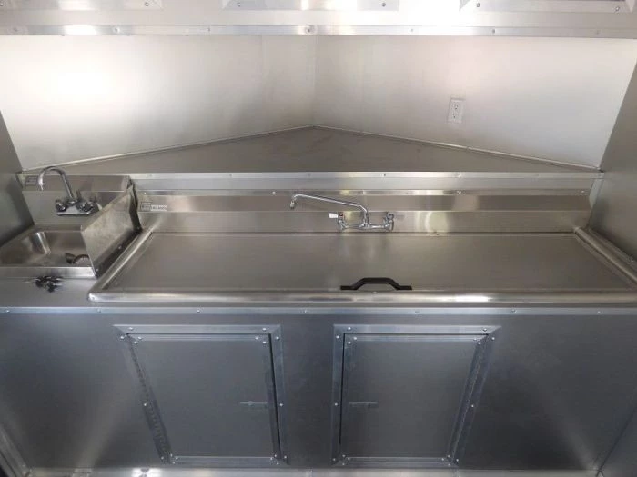 Concession Trailer 8.5'x28' Black - Vending Smoker Style Kitchen 27 Concession Trailer 8.5'x28' Black - Vending Smoker Style Kitchen - Image 27