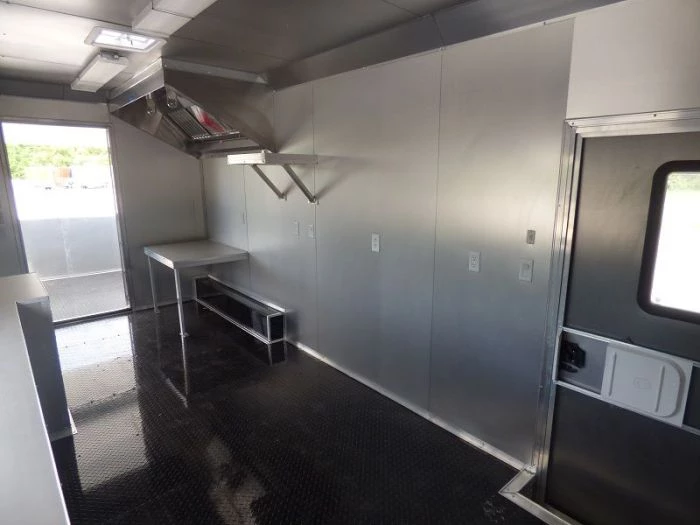 Concession Trailer 8.5'x28' Black - Vending Smoker Style Kitchen 26 Concession Trailer 8.5'x28' Black - Vending Smoker Style Kitchen - Image 26