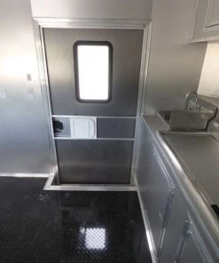 Concession Trailer 8.5'x28' Black - Vending Smoker Style Kitchen 68 Concession Trailer 8.5'x28' Black - Vending Smoker Style Kitchen -Cheap Concession Trailers Shop p1030586 1