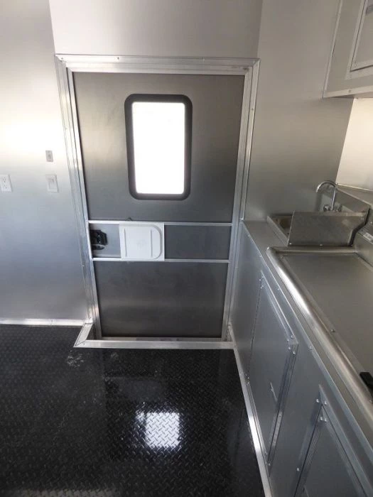 Concession Trailer 8.5'x28' Black - Vending Smoker Style Kitchen 29 Concession Trailer 8.5'x28' Black - Vending Smoker Style Kitchen - Image 29