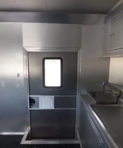 Concession Trailer 8.5'x28' Black - Vending Smoker Style Kitchen 71 Concession Trailer 8.5'x28' Black - Vending Smoker Style Kitchen -Cheap Concession Trailers Shop p1030587 2