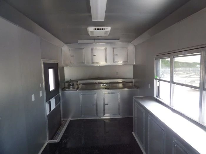Concession Trailer 8.5'x28' Black - Vending Smoker Style Kitchen 37 Concession Trailer 8.5'x28' Black - Vending Smoker Style Kitchen - Image 37