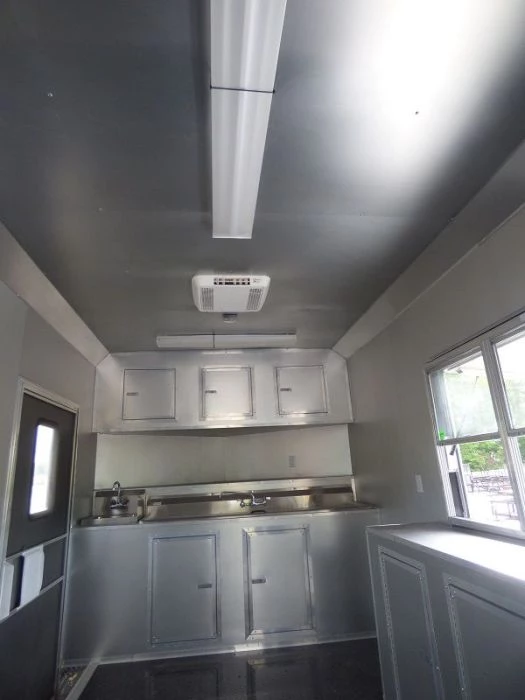 Concession Trailer 8.5'x28' Black - Vending Smoker Style Kitchen 34 Concession Trailer 8.5'x28' Black - Vending Smoker Style Kitchen - Image 34