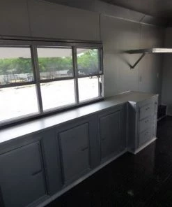 Concession Trailer 8.5'x28' Black - Vending Smoker Style Kitchen 79 Concession Trailer 8.5'x28' Black - Vending Smoker Style Kitchen -Cheap Concession Trailers Shop p1030594 2