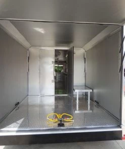 Concession Trailer 8.5'x30' Red - Smoker BBQ Food Catering -Cheap Concession Trailers Shop p1030722