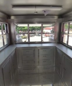 Concession Trailer 8.5'x30' Red - Smoker BBQ Food Catering -Cheap Concession Trailers Shop p1030734