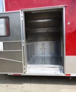 Concession Trailer 8.5'x28' Red - Food Catering Enclosed Kitchen -Cheap Concession Trailers Shop p1030757