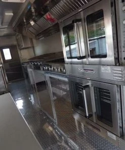 Concession Trailer 8.5'x28' Red - Food Catering Enclosed Kitchen -Cheap Concession Trailers Shop p1030760