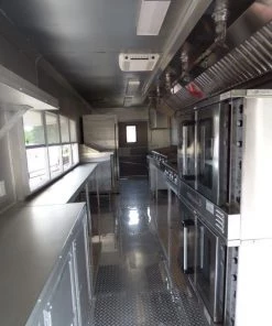 Concession Trailer 8.5'x28' Red - Food Catering Enclosed Kitchen -Cheap Concession Trailers Shop p1030773