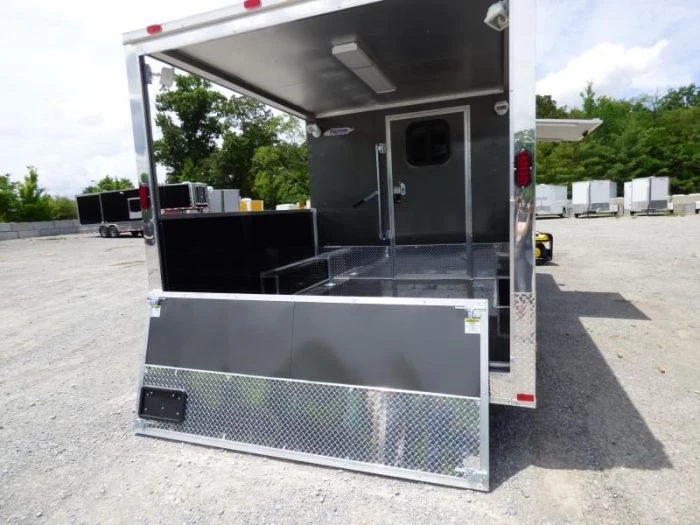 Concession Trailer 8.5'X20' Black - Event Enclosed Food Kitchen 12 Concession Trailer 8.5'X20' Black - Event Enclosed Food Kitchen - Image 12
