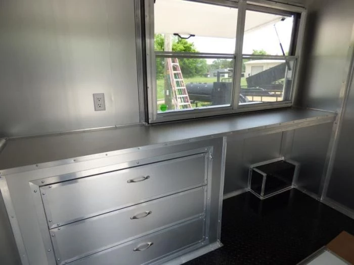 Concession Trailer 8.5'X20' Black - Event Enclosed Food Kitchen 13 Concession Trailer 8.5'X20' Black - Event Enclosed Food Kitchen - Image 13