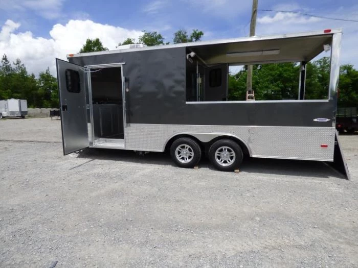 Concession Trailer 8.5'X20' Black - Event Enclosed Food Kitchen 10 Concession Trailer 8.5'X20' Black - Event Enclosed Food Kitchen - Image 10