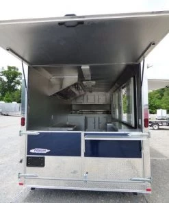 Concession Trailer 8.5'x20' Indigo Blue - Enclosed Kitchen Food Catering -Cheap Concession Trailers Shop p1030851