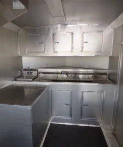 Concession Trailer 8.5'x20' Indigo Blue - Enclosed Kitchen Food Catering -Cheap Concession Trailers Shop p1030853