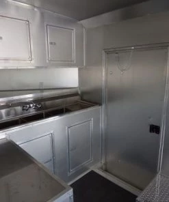 Concession Trailer 8.5'x20' Indigo Blue - Enclosed Kitchen Food Catering -Cheap Concession Trailers Shop p1030861