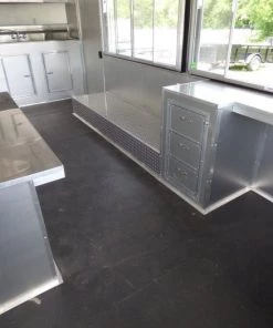 Concession Trailer 8.5'x20' Indigo Blue - Enclosed Kitchen Food Catering -Cheap Concession Trailers Shop p1030868