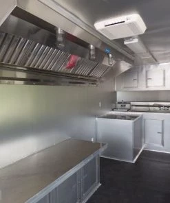 Concession Trailer 8.5'x20' Indigo Blue - Enclosed Kitchen Food Catering -Cheap Concession Trailers Shop p1030870