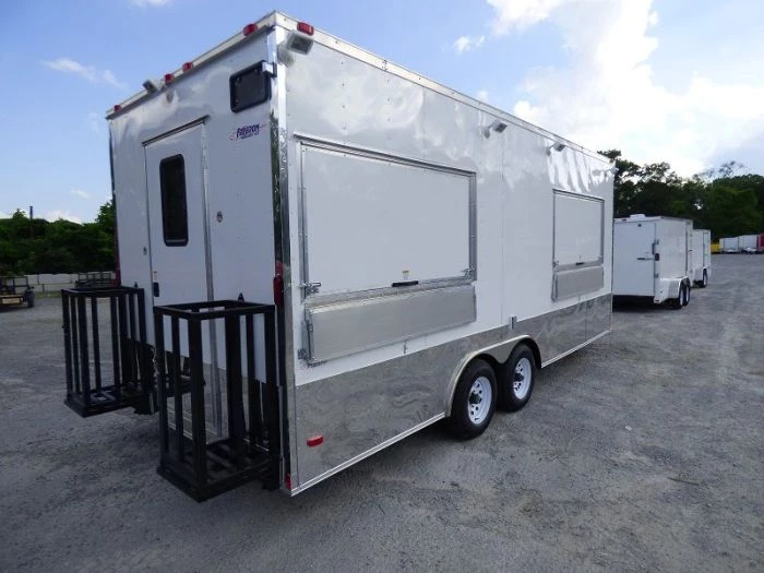 Concession Trailer 8.5'x20' White - Event Food Catering Enclosed Kitchen 4 Concession Trailer 8.5'x20' White - Event Food Catering Enclosed Kitchen - Image 4