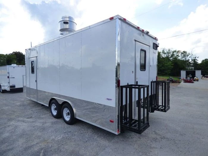 Concession Trailer 8.5'x20' White - Event Food Catering Enclosed Kitchen 11 Concession Trailer 8.5'x20' White - Event Food Catering Enclosed Kitchen - Image 11