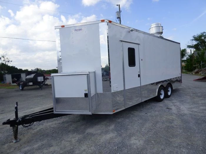 Concession Trailer 8.5'x20' White - Event Food Catering Enclosed Kitchen 8 Concession Trailer 8.5'x20' White - Event Food Catering Enclosed Kitchen - Image 8