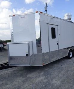 Concession Trailer 8.5'x20' White - Enclosed Kitchen (With Appliances) 64 Concession Trailer 8.5'x20' White - Enclosed Kitchen (With Appliances) -Cheap Concession Trailers Shop p1030891 1