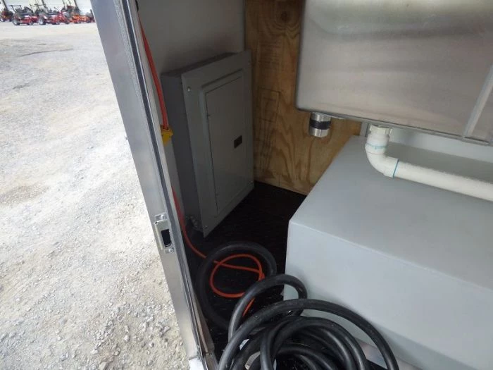 Concession Trailer 8.5'x20' White - Enclosed Kitchen (With Appliances) 19 Concession Trailer 8.5'x20' White - Enclosed Kitchen (With Appliances) - Image 19