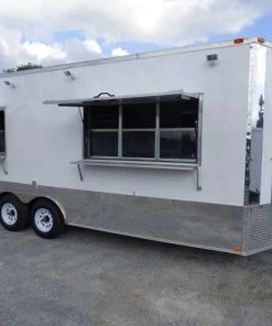 Concession Trailer 8.5'x20' White - Event Food Catering Enclosed Kitchen 83 Concession Trailer 8.5'x20' White - Event Food Catering Enclosed Kitchen -Cheap Concession Trailers Shop p1030895 1