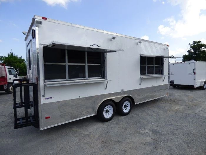 Concession Trailer 8.5'x20' White - Event Food Catering Enclosed Kitchen 13 Concession Trailer 8.5'x20' White - Event Food Catering Enclosed Kitchen - Image 13