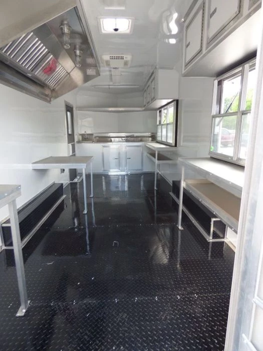 Concession Trailer 8.5'x20' White - Enclosed Kitchen (With Appliances) 20 Concession Trailer 8.5'x20' White - Enclosed Kitchen (With Appliances) - Image 20
