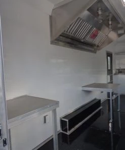 Concession Trailer 8.5'x20' White - Enclosed Kitchen (With Appliances) 81 Concession Trailer 8.5'x20' White - Enclosed Kitchen (With Appliances) -Cheap Concession Trailers Shop p1030901 1 1